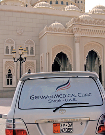 Dr. Christian Heidenreich, Sharjah, Dubai, Medizin, integrative German Medical Clinic, ganzheitlich, Kardiologie, Gastroeneterologie, Cardiology, Ultrasound, thyroid, gluten sensitivity, celiac